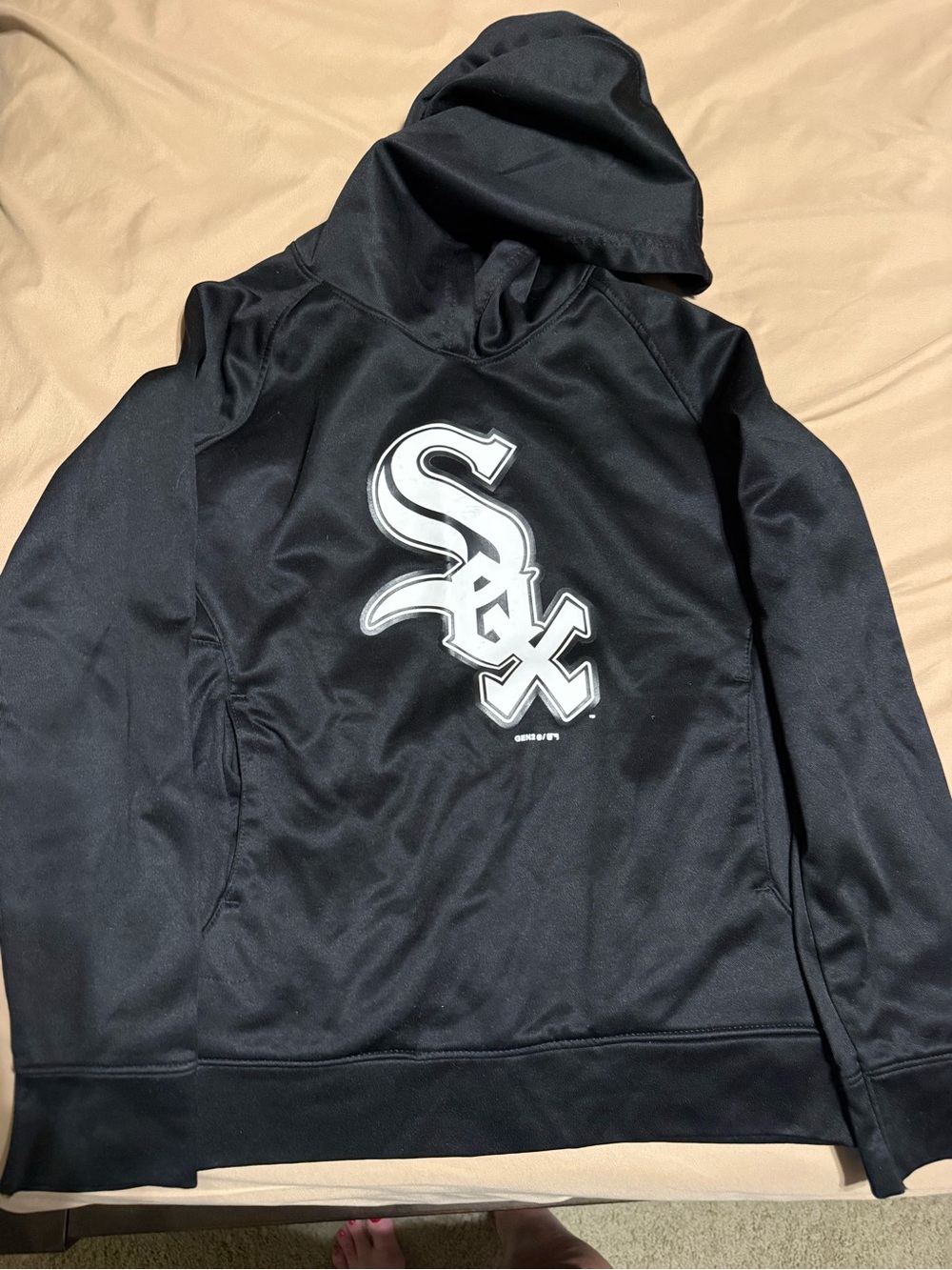 MLB Chicago White Sox Genuine Merchandise Black Youth Hoodie with Team Tag